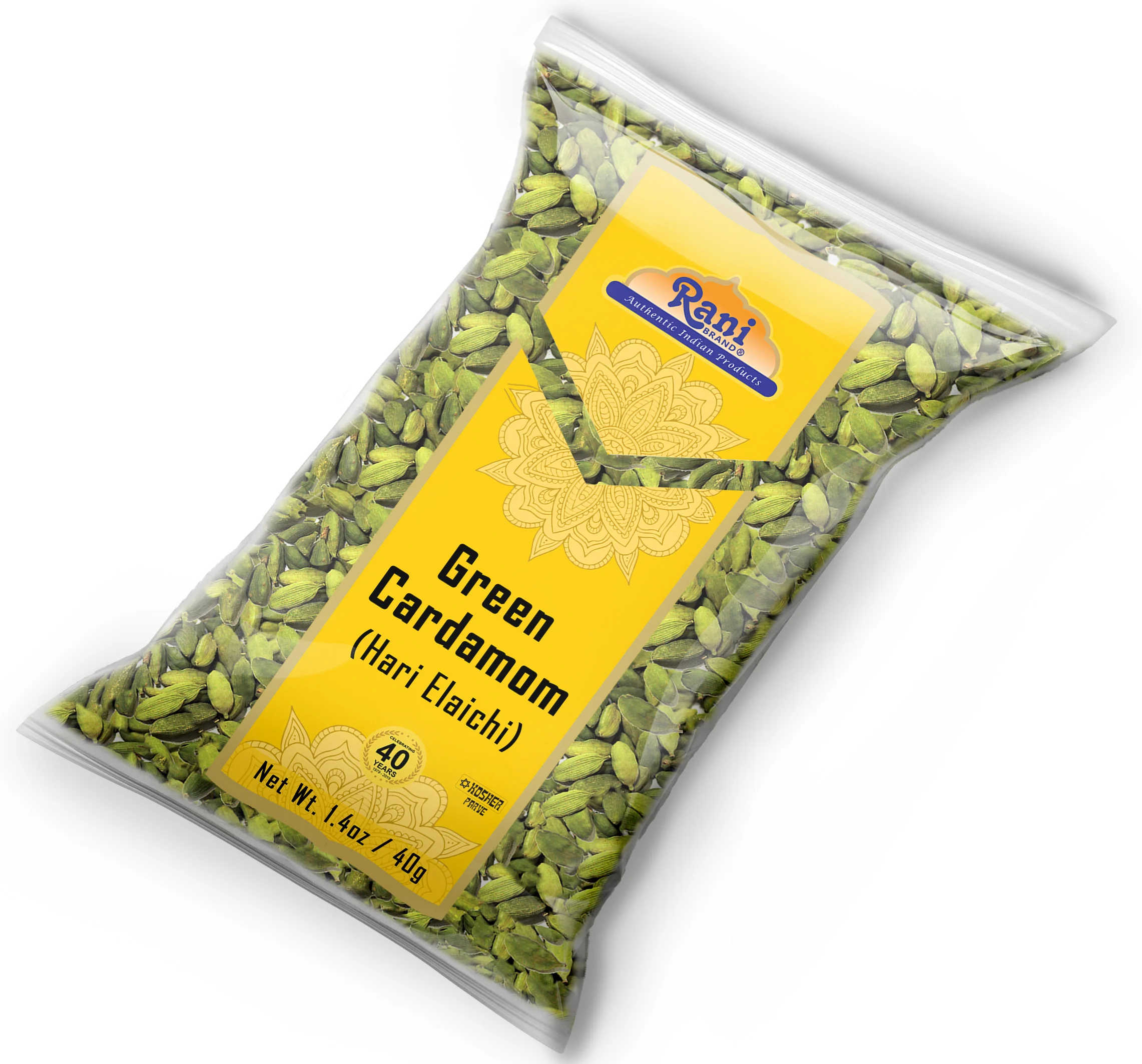 Rani Green Cardamom Pods Spice (Hari Elachi) 1.4oz (40g) ~ All Natural | Vegan | Gluten Friendly | NON-GMO | Kosher | Product of India - Image 7