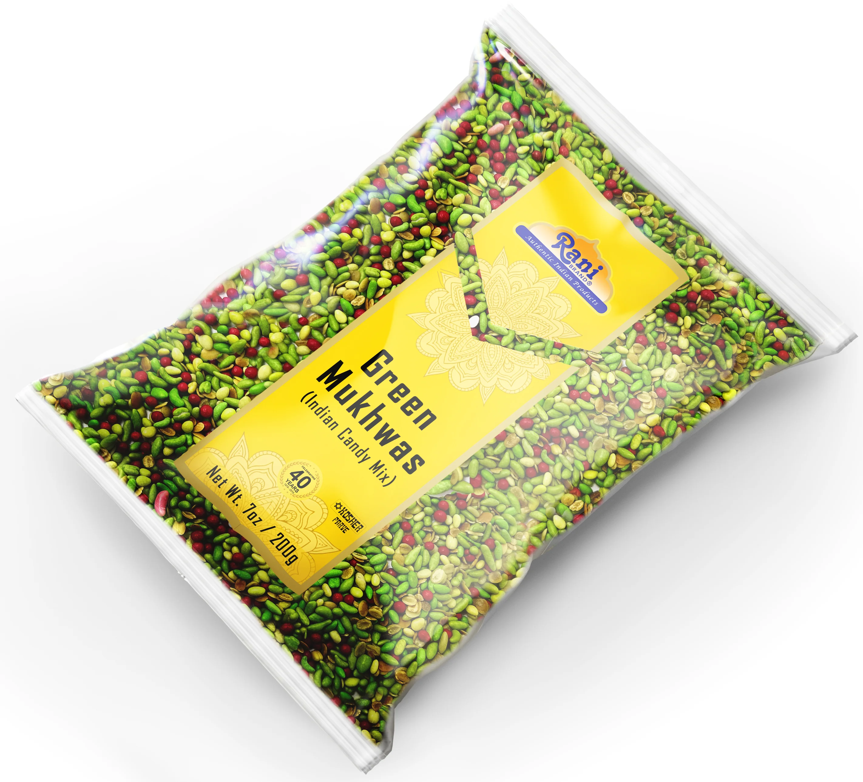 Rani Green Mukhwas (Special Digestive Treat) 7oz (200g) ~ Indian Candy Mouth Freshener | Vegan | Kosher - Image 7