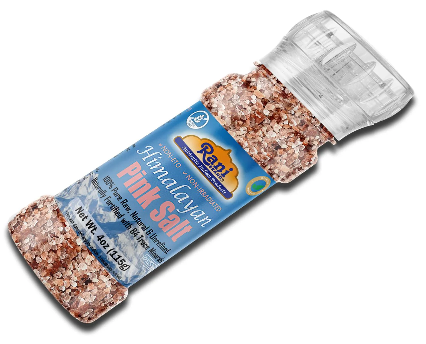 Rani Himalayan Pink Salt Granules (84 Essential Trace Minerals) 4oz (115g) Grinder Bottle~ All Natural | Vegan | Gluten Friendly | NON-GMO | Kosher - Image 10