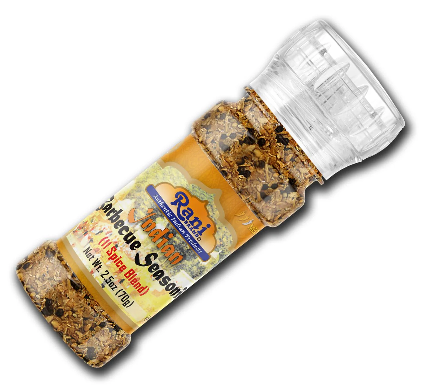 Rani Indian Barbeque Seasoning (11-Spice Blend) 2.5oz (70g) Grinder Bottle ~ All Natural | Salt-Free | Vegan | No Colors | Gluten Friendly | NON-GMO | Kosher | Indian Origin - Image 9
