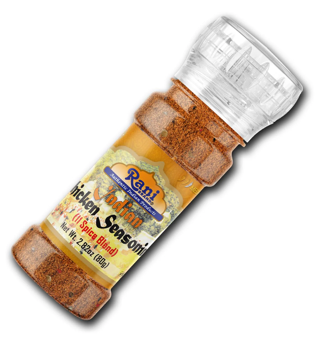 Rani Indian Chicken Seasoning (11-Spice Blend) 2.82oz (80g) Grinder Bottle ~ All Natural | Salt-Free | Vegan | No Colors | Gluten Friendly | NON-GMO | Kosher | Indian Origin - Image 7