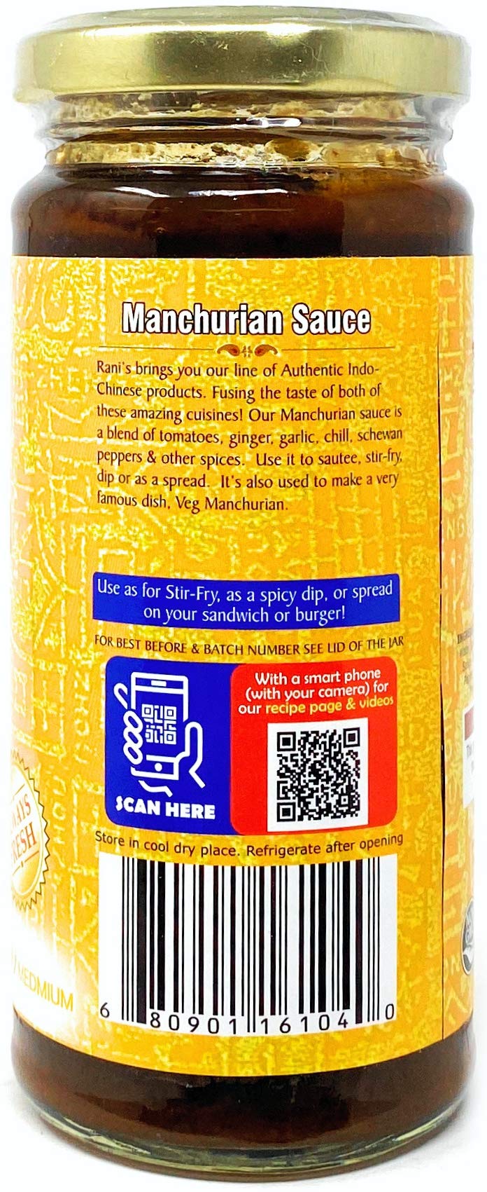Rani Indo-Chinese Sauces and Chutneys {6 Styles Available} - Image 9