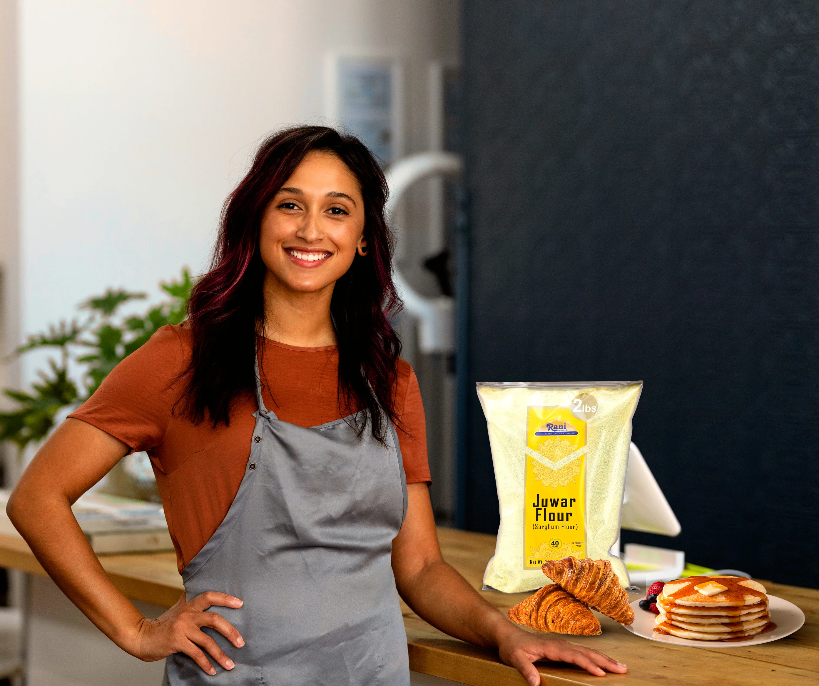 Rani Juwar (Sorghum) Flour 32oz (2lbs) 908g ~ All Natural | Salt-Free | Vegan | No Colors | Gluten Friendly | NON-GMO | Kosher | Indian Origin - Image 5