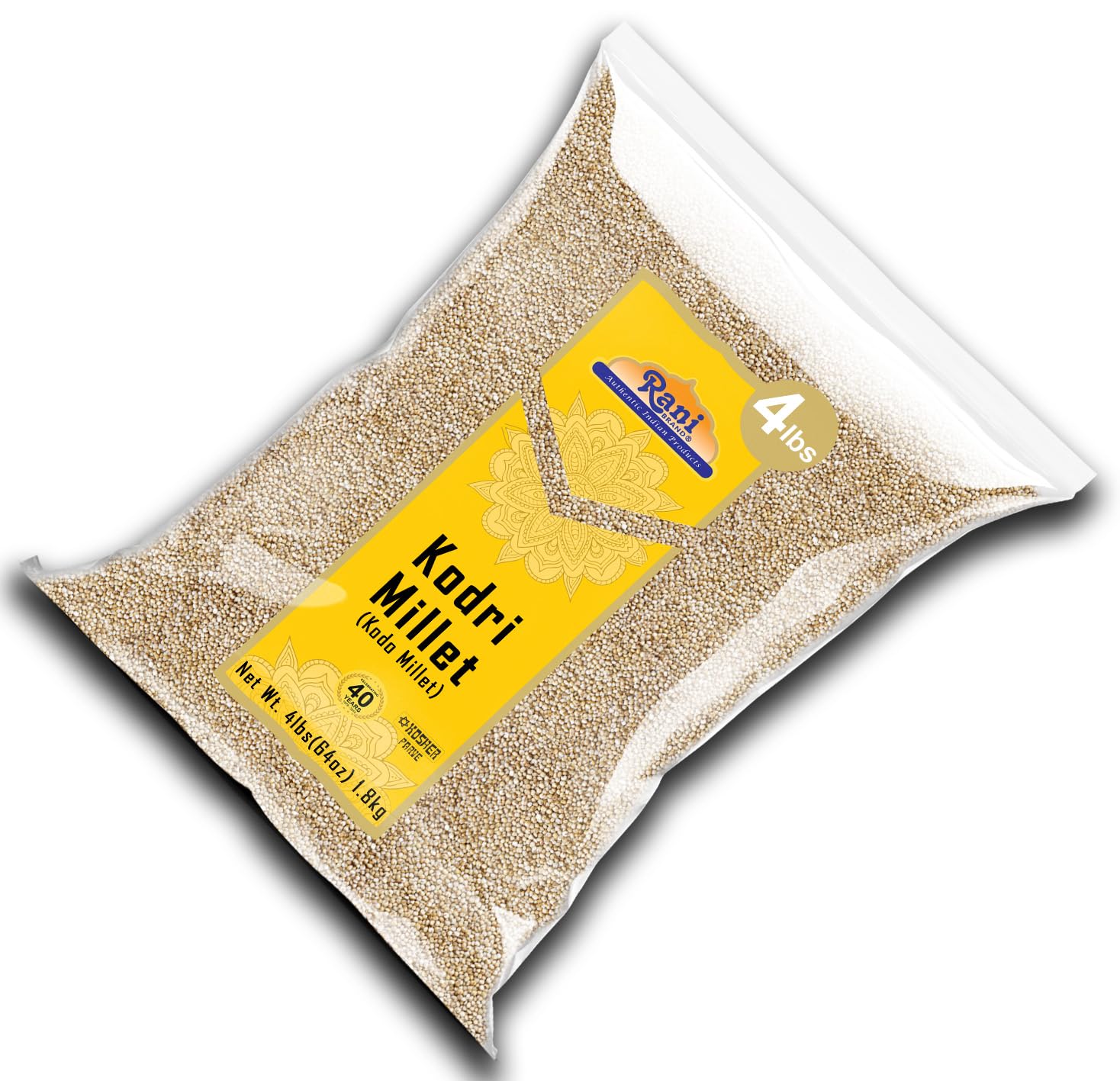 Rani Kodri (Polished Kodo Millet Seeds) Ancient Grains, 64oz (4lbs) 1.81kg ~ All Natural | Gluten Friendly | NON-GMO | Kosher | Vegan | Indian Origin - Image 9