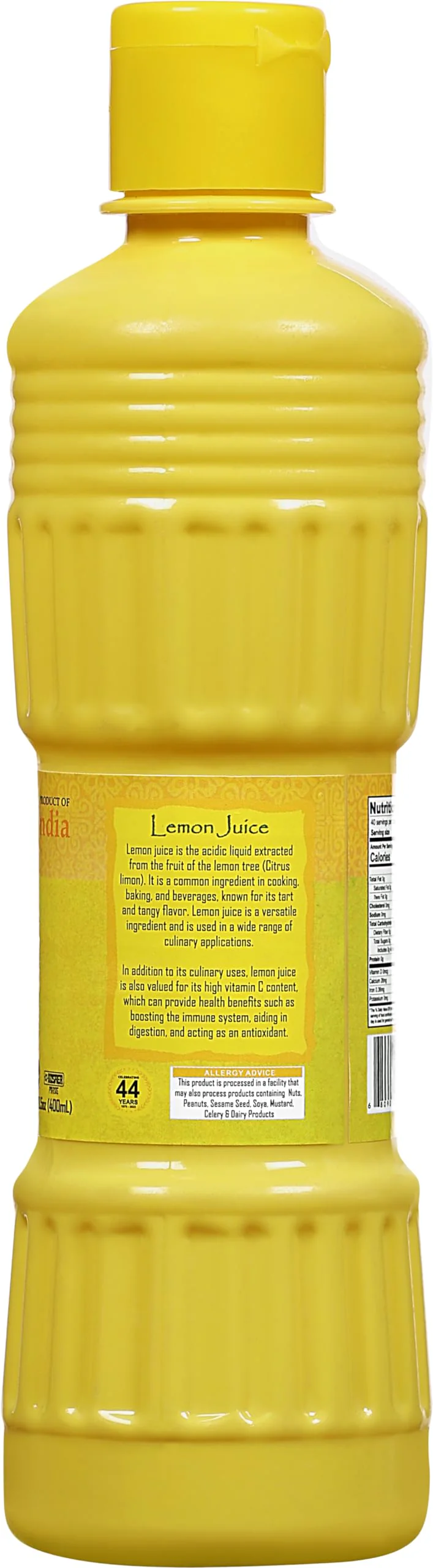 Rani Lemon Juice 13.5oz (400 ml) Vegan ~ Gluten Free | NON-GMO | Kosher | No Colors | Indian Origin - Image 7