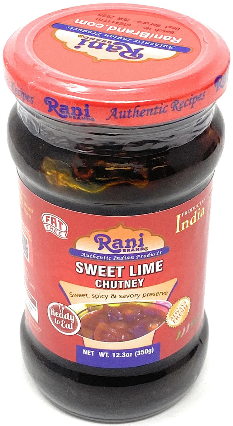 Rani Lime Sweet Mango Chutney (Indian Preserve) 12.5oz (350g) Glass Jar, Ready to eat, Vegan, Pack of 5+1 FREE ~ Gluten Free, All Natural, NON-GMO - Image 10