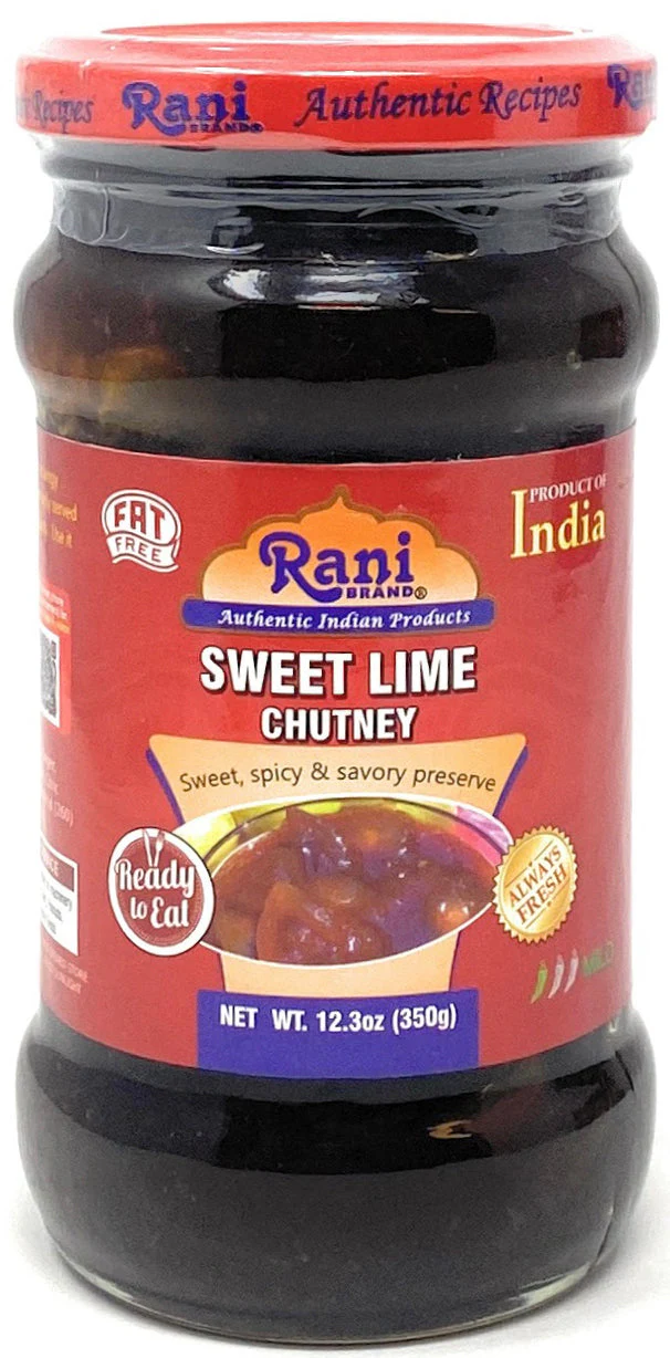 Rani Lime Sweet Mango Chutney (Indian Preserve) 12.5oz (350g) Glass Jar, Ready to eat, Vegan, Pack of 5+1 FREE ~ Gluten Free, All Natural, NON-GMO - Image 6