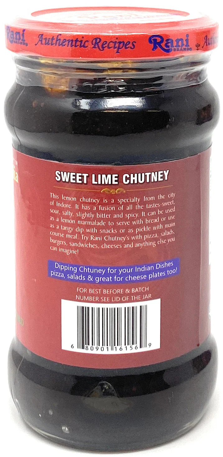 Rani Lime Sweet Mango Chutney (Indian Preserve) 12.5oz (350g) Glass Jar, Ready to eat, Vegan, Pack of 5+1 FREE ~ Gluten Free, All Natural, NON-GMO - Image 9