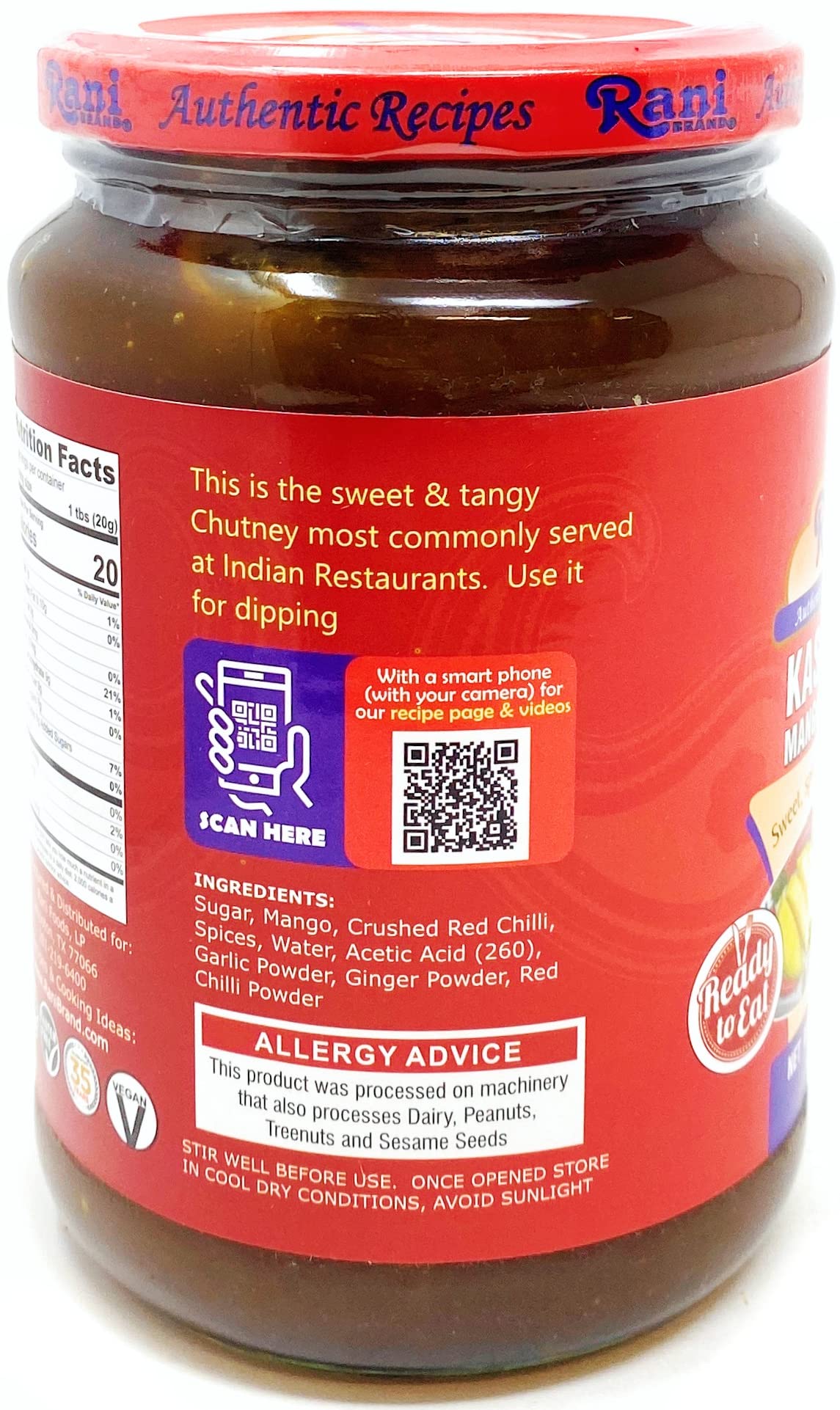 Rani Mango Chutney {26 Variations Available} - Image 148