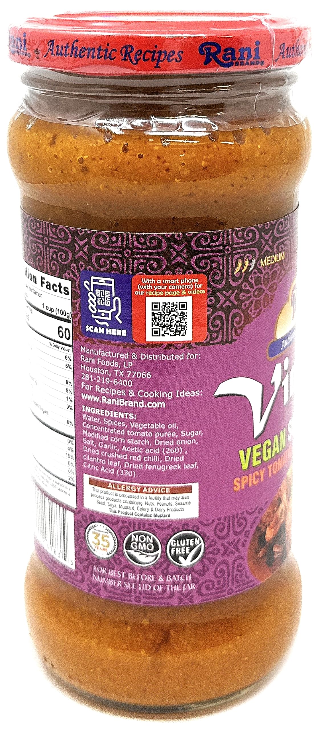 Rani Vindaloo Curry Masala {7 Sizes Available} - Image 30