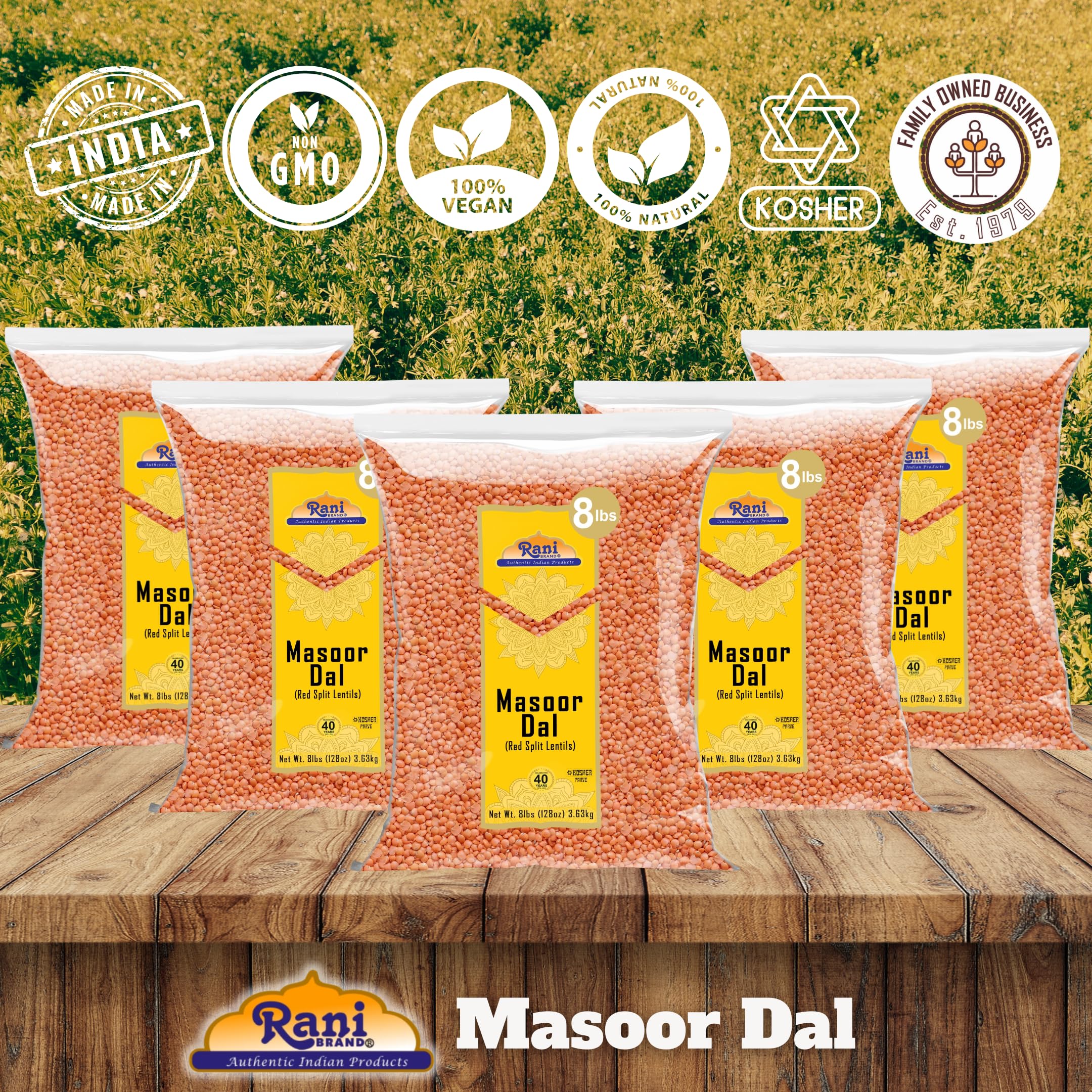 Rani Masoor (Red Lentils) {9 Sizes Available} - Image 62
