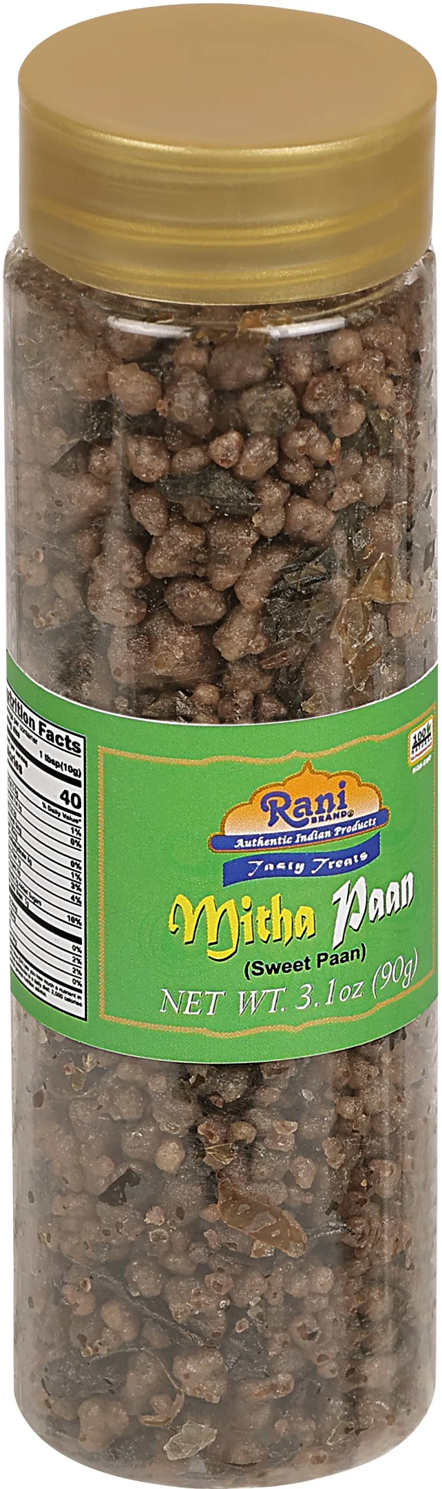 Rani Mitha Paan (Sweet Paan) 3.1oz (90g) PET Jar ~ Indian After Meal Digestive Treat | Vegan | Gluten Friendly | NON-GMO | Indian Origin - Image 6