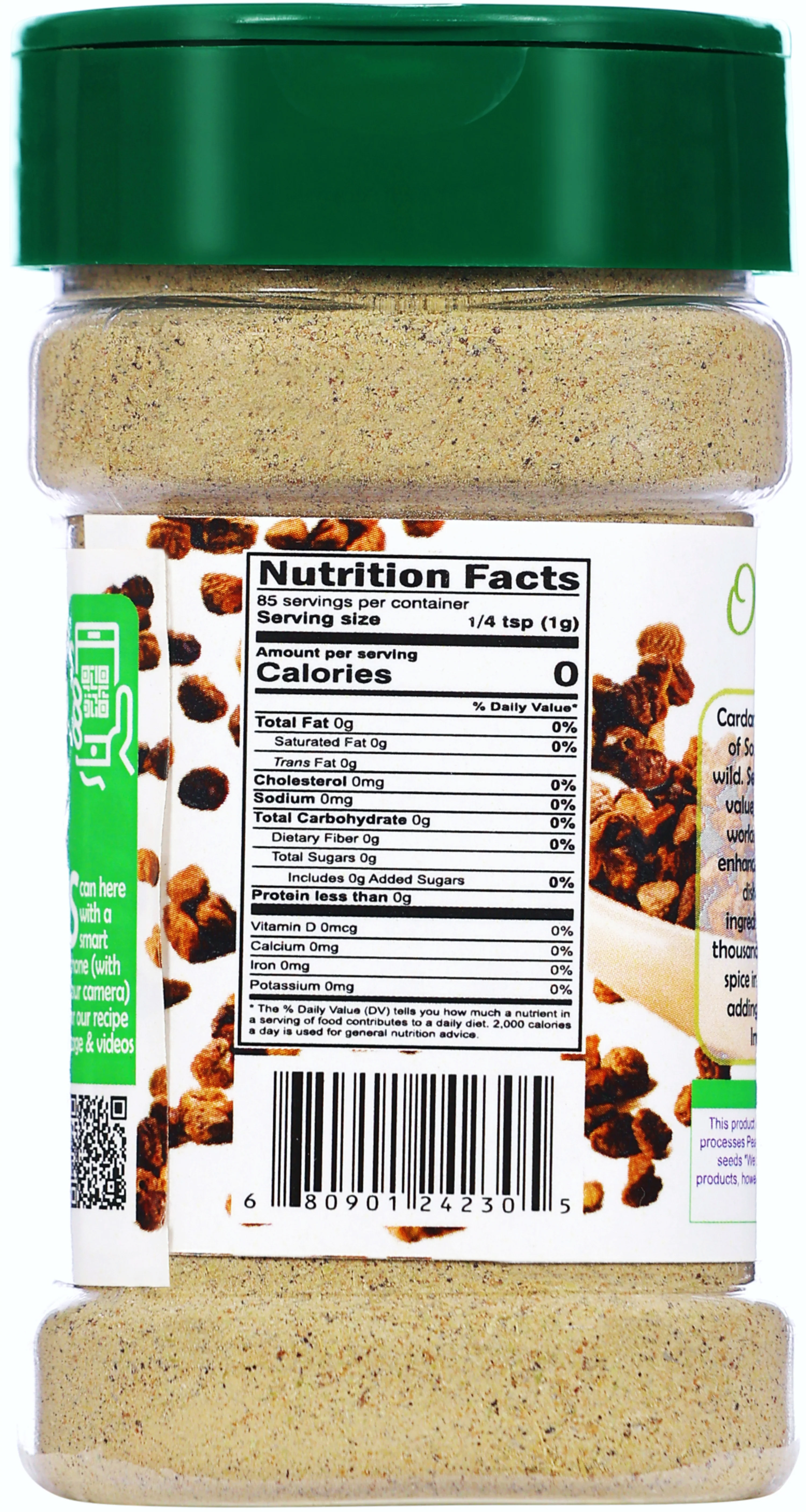 Rani Organic Cardamom (Elachi) Ground, Powder Indian Spice 3oz (85g) PET Jar ~ All Natural | Vegan | Gluten Friendly | USDA Certified Organic - Image 3