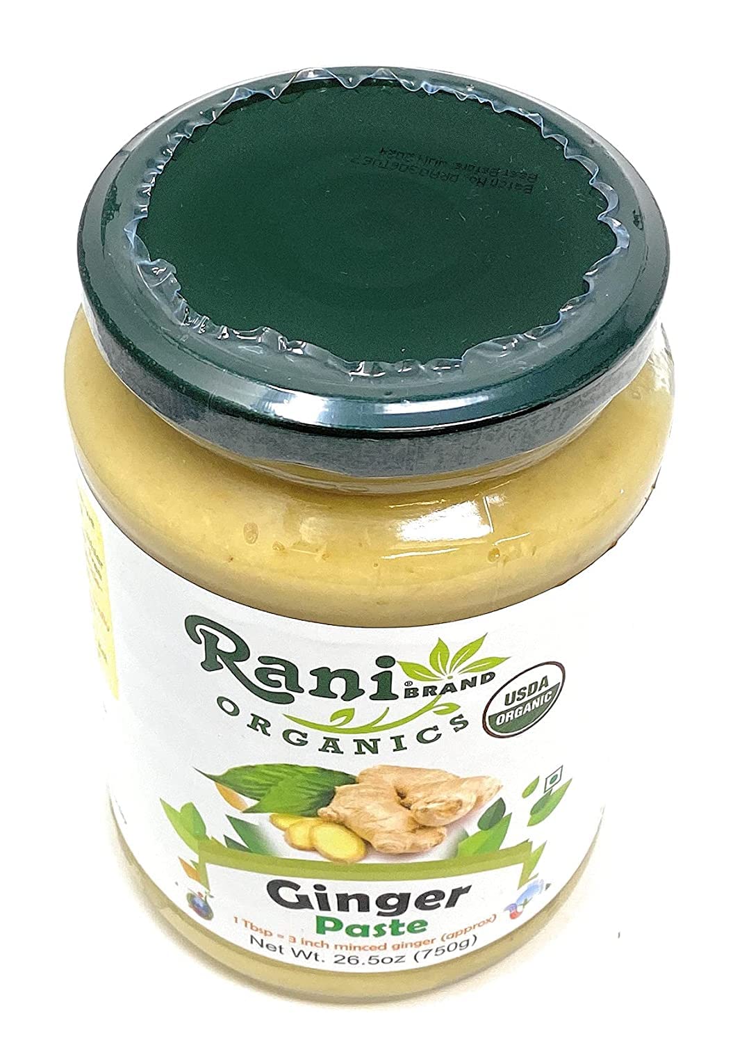 Rani Organic Ginger Cooking Paste 26.5oz (750g) ~ Vegan | Glass Jar | Gluten Free | NON-GMO | No Colors | Indian Origin | USDA Certified Organic - Image 5