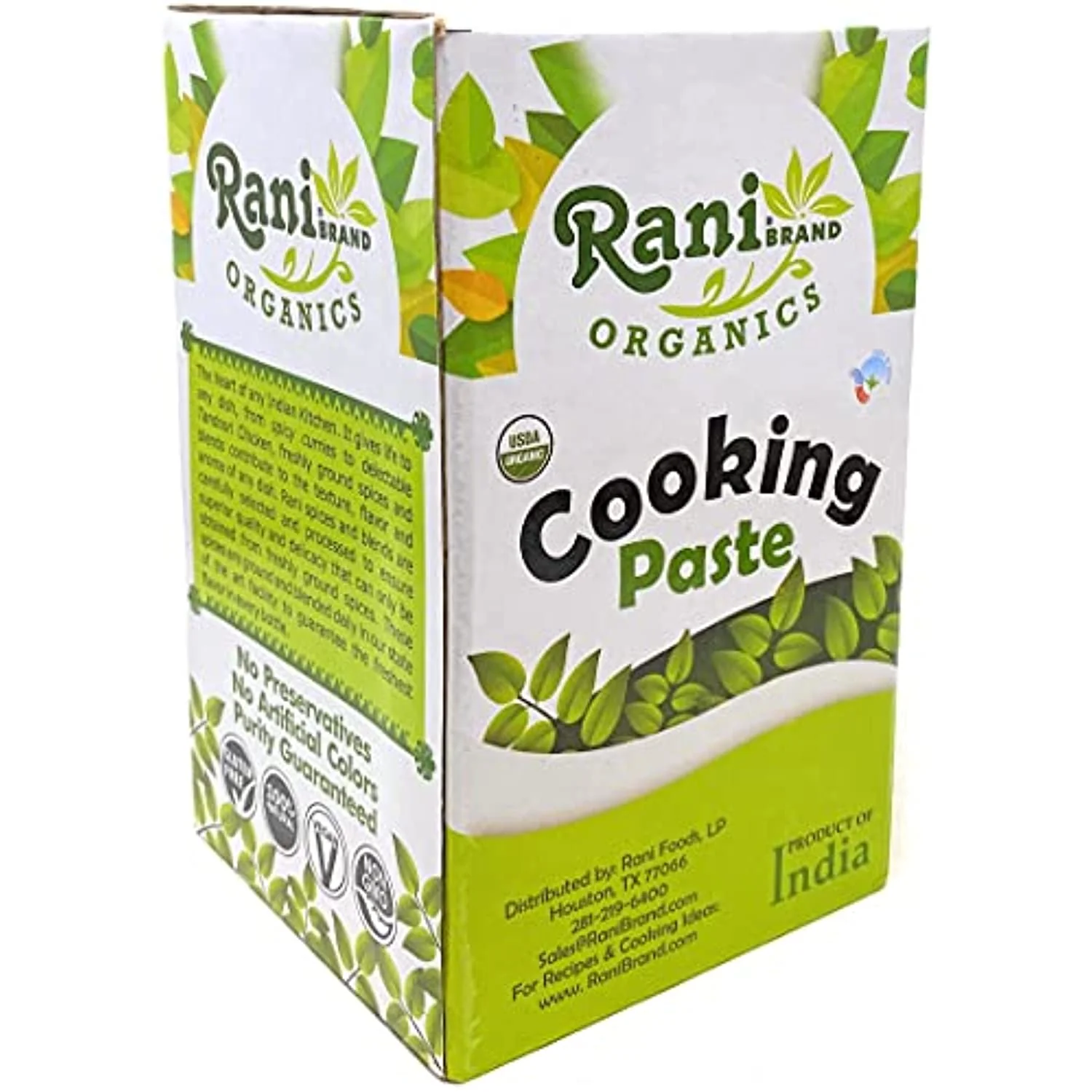 Rani Organic Ginger-Garlic Cooking Paste 26.5oz (750g) ~ Vegan | Glass Jar | Gluten Free | NON-GMO | No Colors | Indian Origin | USDA Certified Organic - Image 9