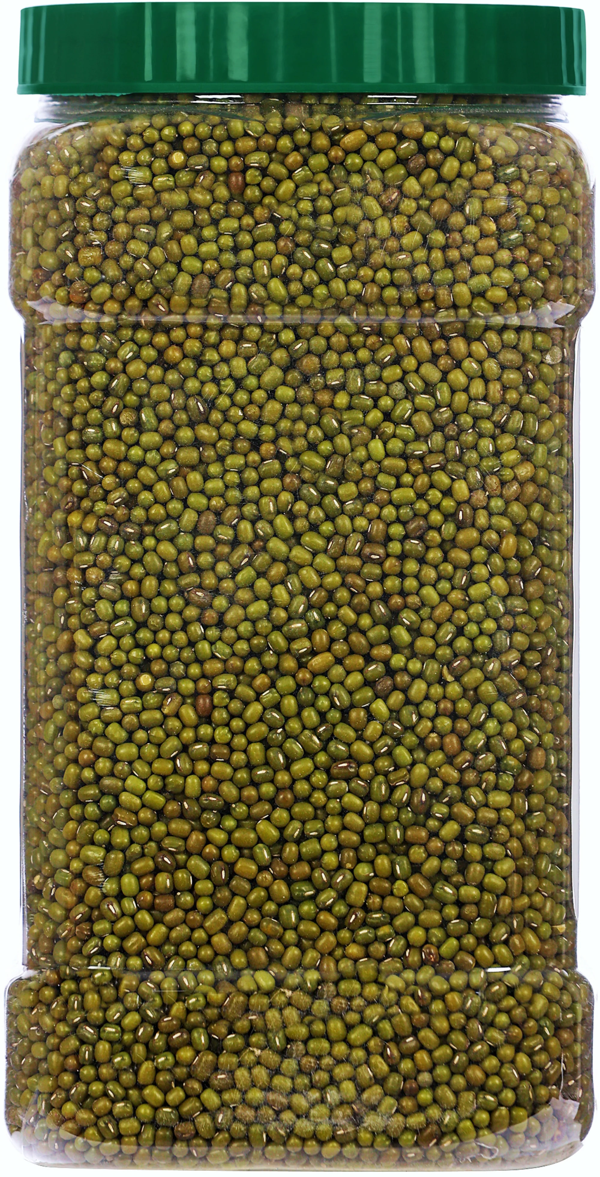 Rani Organic Moong Whole (Whole Mung Beans with Skin) Indian Lentils 64oz (4lbs) 1.81kg Bulk PET Jar ~ All Natural | Vegan | Gluten Friendly | NON-GMO - Image 5