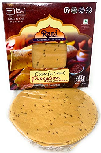 Rani Pappadums (Indian Lentil Wafer Snack) {6 Varieties Available} - Image 18
