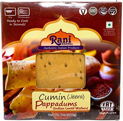 Rani Pappadums (Indian Lentil Wafer Snack) {6 Varieties Available} - Image 21
