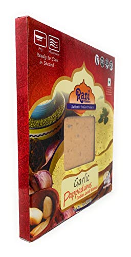 Rani Pappadums (Indian Lentil Wafer Snack) {6 Varieties Available} - Image 25