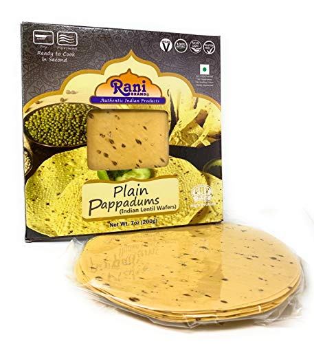 Rani Pappadums (Indian Lentil Wafer Snack) {6 Varieties Available} - Image 30