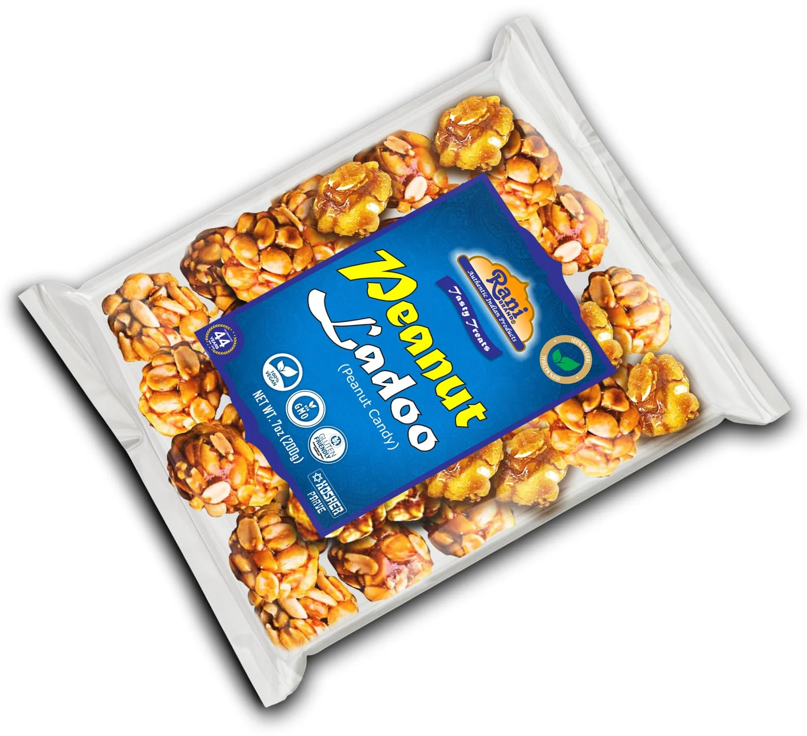 Rani Peanut Ladoo (Round Peanut Brittle Candy) 200g {2 Sizes Available} - Image 12