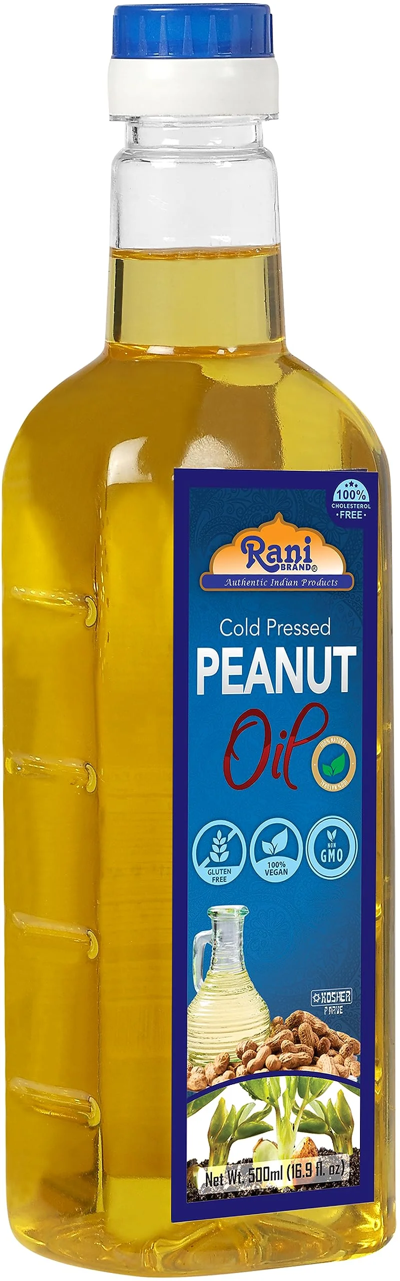 Rani Peanut Oil 16.9 Ounce (500ml) Cold Pressed | 100% Natural | NON-GMO | Kosher | Vegan | Gluten Free - Image 10