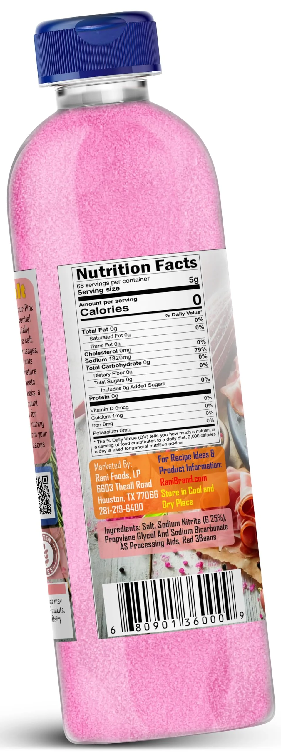 Rani Pink Cure Salt (Special Salt for Curing Meats) 12oz (340g) PET Jar ~ All Natural | Gluten Friendly | NON-GMO | Kosher | Vegan | Product of USA - Image 8