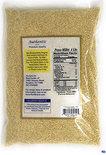 Rani Proso Millet (Panicum Millaceum) Whole Ancient Grain Seeds ~ All Natural | Gluten Friendly | NON-GMO | Vegan | Barri / Chena / Variga / Baragu - Image 14