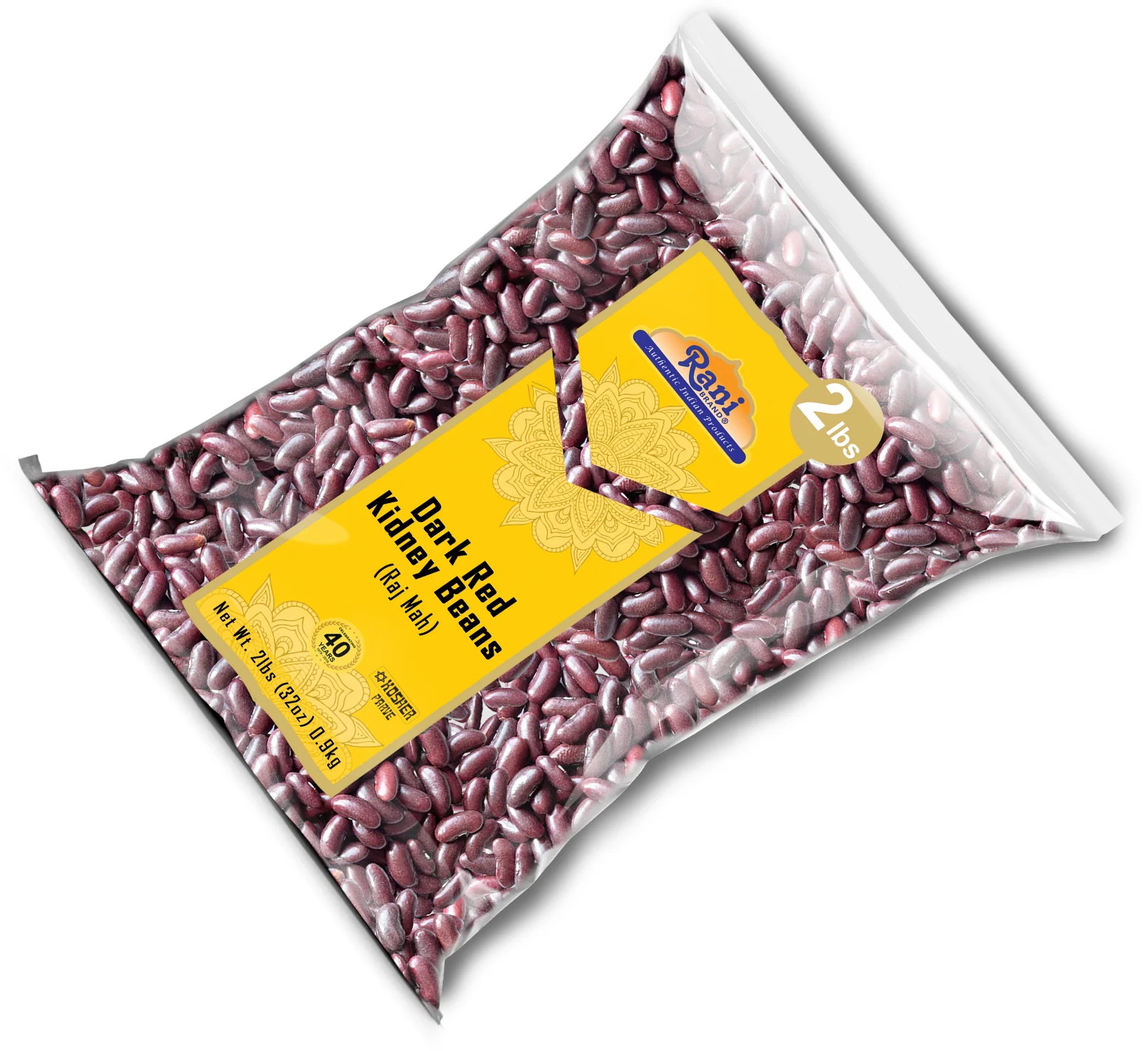 Rani Red Kidney Beans, Dark 32oz (2lbs) 908g ~ All Natural | Vegan | Gluten Friendly | NON-GMO | Kosher | Raj Mah - Image 8