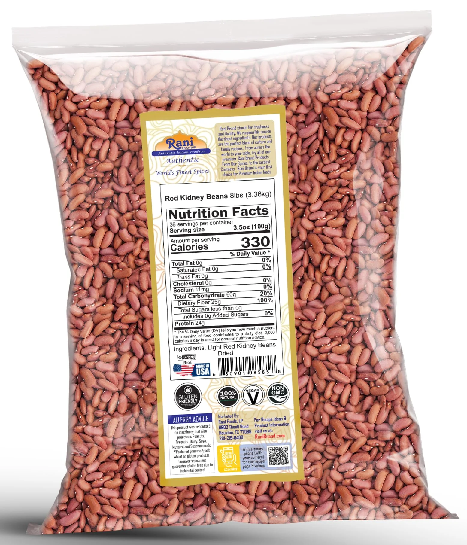 Rani Red Kidney Beans, Light {3 Options Available} - Image 13