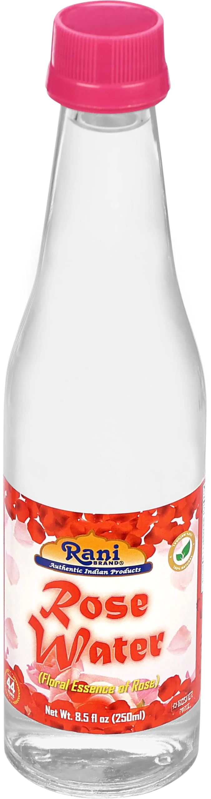Rani Red Rose Water (Floral Essence of Rose) 8.5 fl oz (250ml) Glass Jar ~ All Natural | Vegan | Gluten Free | NON-GMO | Kosher | Indian Origin - Image 4