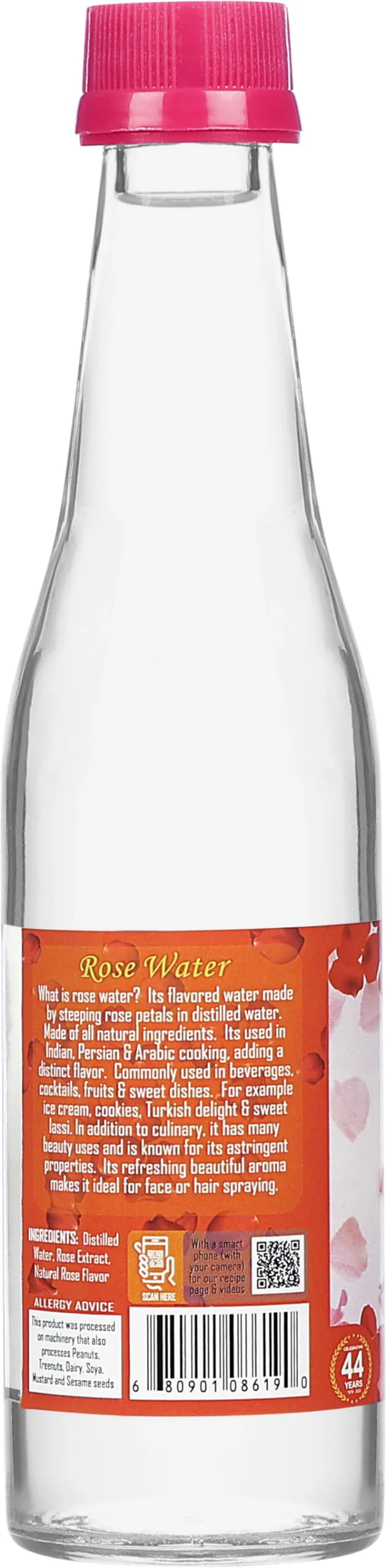 Rani Red Rose Water (Floral Essence of Rose) 8.5 fl oz (250ml) Glass Jar ~ All Natural | Vegan | Gluten Free | NON-GMO | Kosher | Indian Origin - Image 5