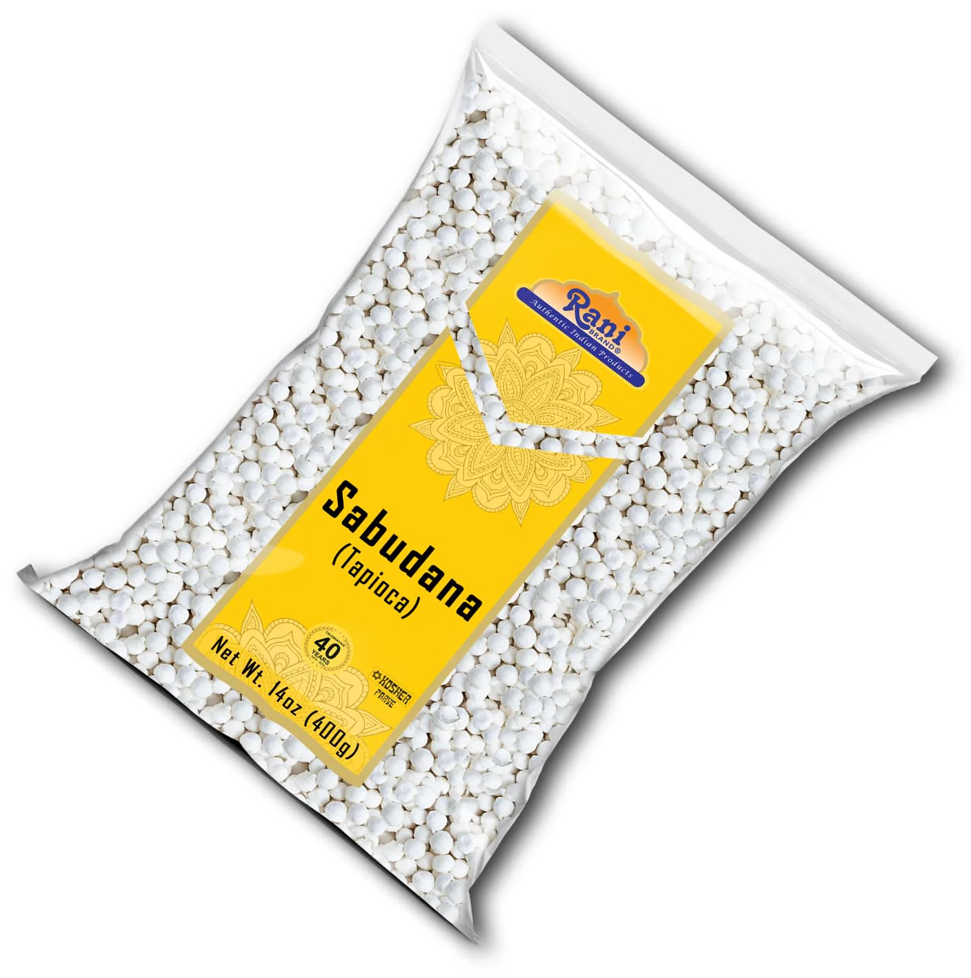 Rani Sabudana (Tapioca / Sago) Pearls 14oz (400g) ~ All Natural | Vegan | No Colors | NON-GMO | Kosher | Indian Origin - Image 8