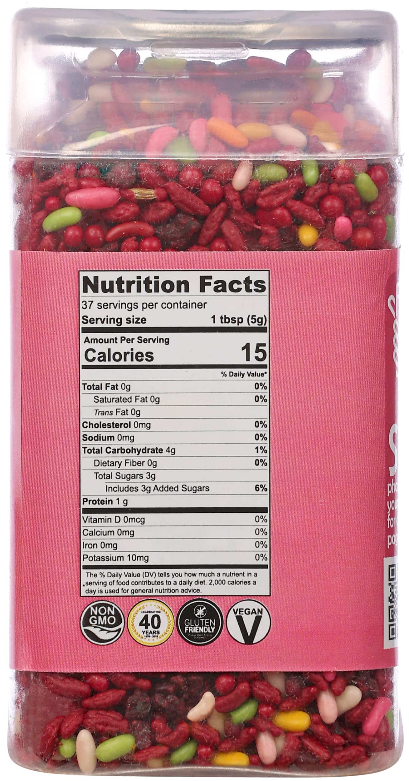 Rani Shahi Rose Saunf 6.47oz (185g) Vacuum Sealed, Easy Open Top, Resealable Container ~ Indian Tasty Treats | Vegan | Gluten Friendly | NON-GMO | Indian Origin - Image 4