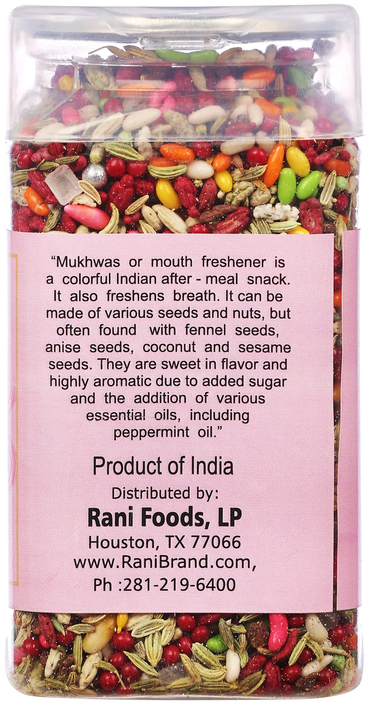 Rani Shahi Saunf 5.25oz (150g) Vacuum Sealed, Easy Open Top, Resealable Container ~ Indian Tasty Treats | Vegan | Gluten Friendly | NON-GMO | Indian Origin - Image 4