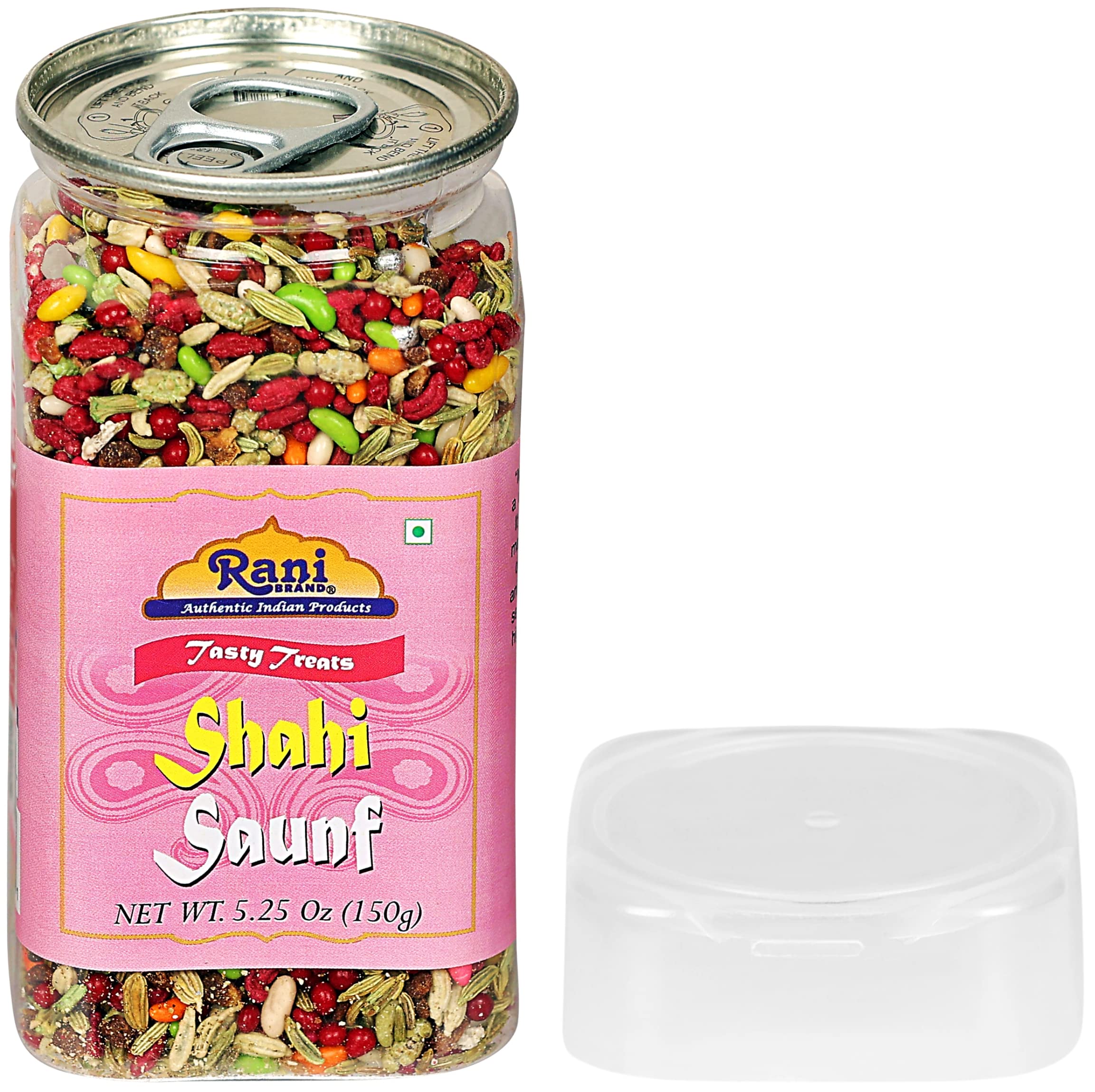 Rani Shahi Saunf 5.25oz (150g) Vacuum Sealed, Easy Open Top, Resealable Container ~ Indian Tasty Treats | Vegan | Gluten Friendly | NON-GMO | Indian Origin - Image 6