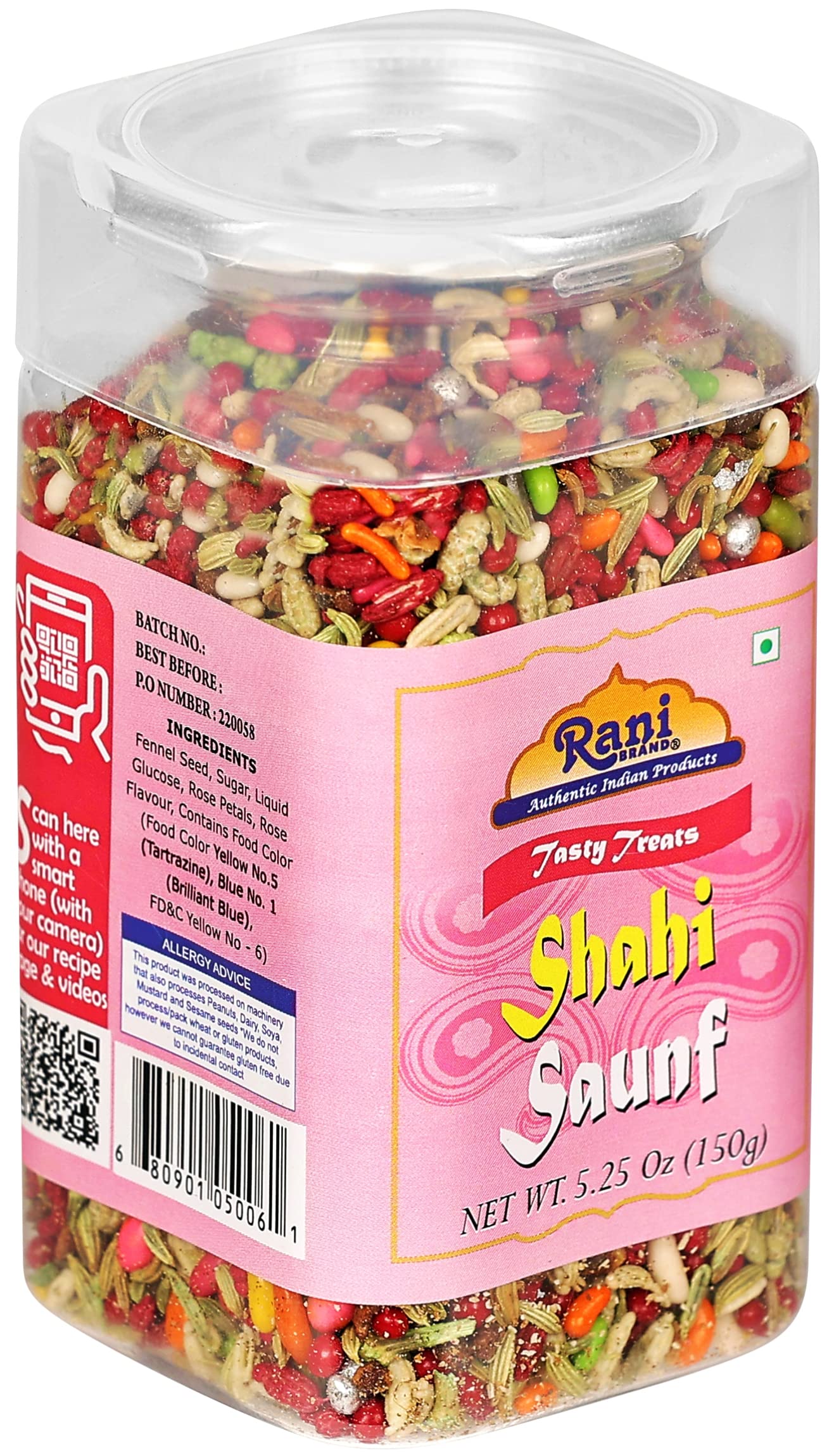 Rani Shahi Saunf 5.25oz (150g) Vacuum Sealed, Easy Open Top, Resealable Container ~ Indian Tasty Treats | Vegan | Gluten Friendly | NON-GMO | Indian Origin - Image 7
