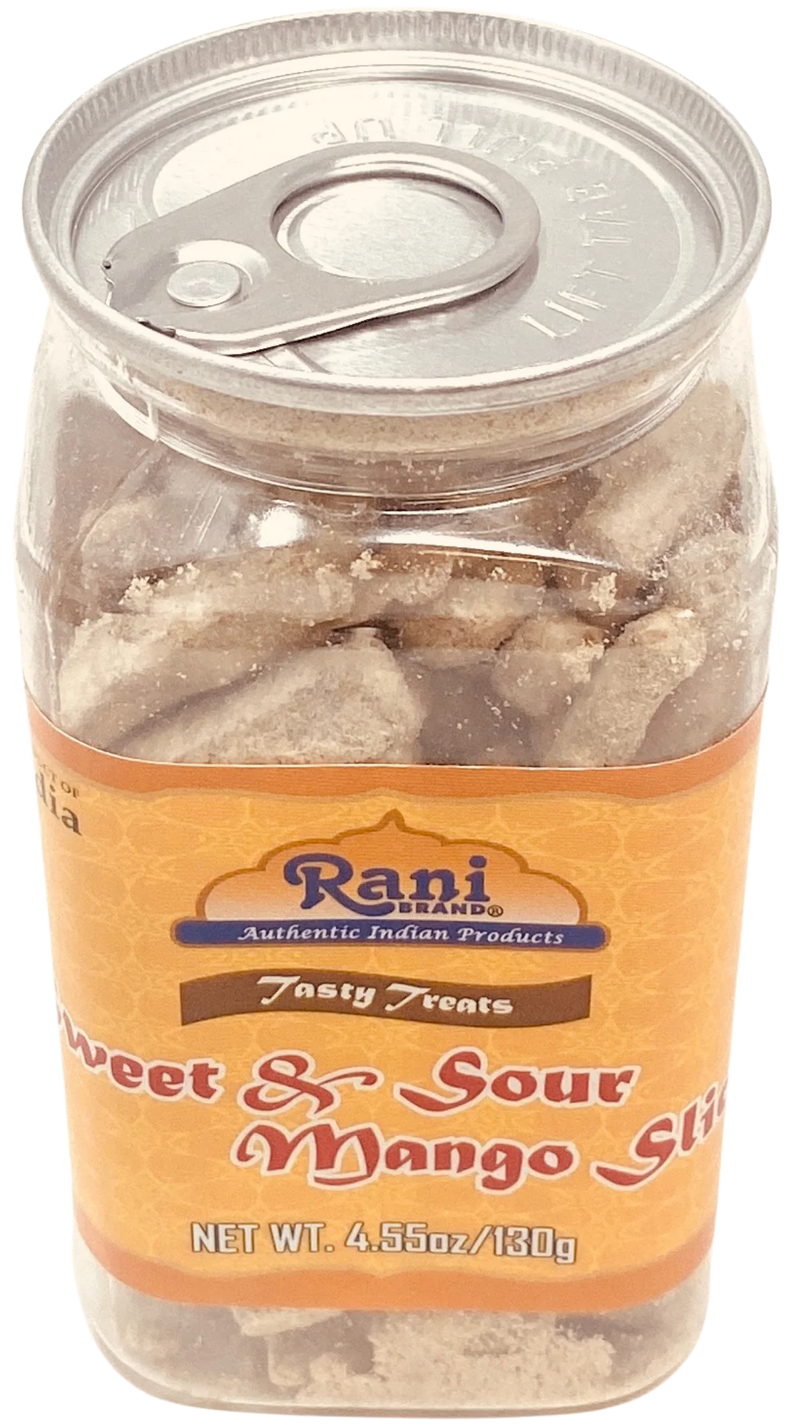 Rani Sweet & Sour Mango Slice Candy 4.55oz (130g) Vacuum Sealed, Easy Open Top, Resealable Container ~ Indian Tasty Treats | Vegan | Gluten Friendly | NON-GMO | Indian Origin (Copy) - Image 5