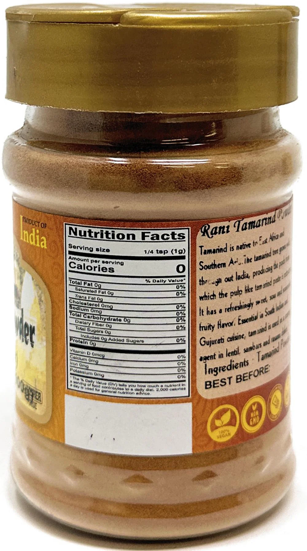 Rani Tamarind Powder (Imli) 3.5oz (100g) PET Jar ~ All Natural| No Added Sugar/Salt | Vegan | Gluten Friendly | Kosher | NON-GMO | Indian Origin - Image 5