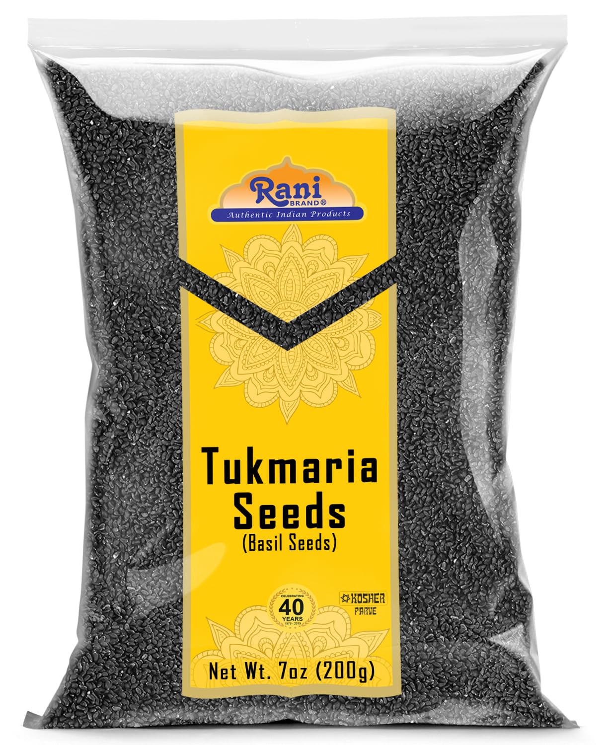 Rani Tukmaria (Natural Holy Basil Seeds) {4 Sizes Available} - Image 11