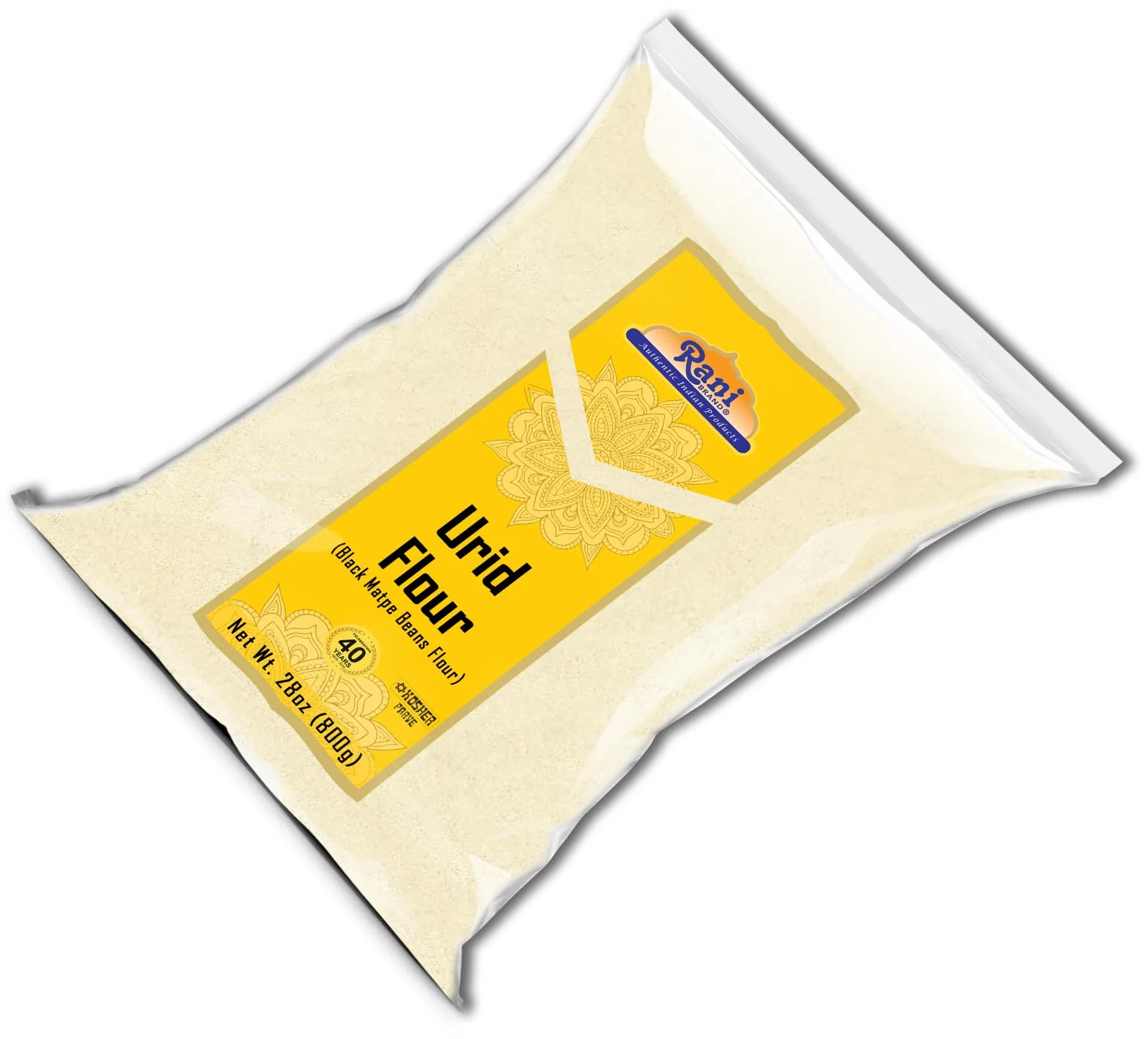 Rani Urid/Urad Flour (Black Matpe Beans Flour) 28oz (1.75lbs) 800g ~ All Natural | Vegan | Gluten Friendly | NON-GMO | Kosher | Indian Origin - Image 9