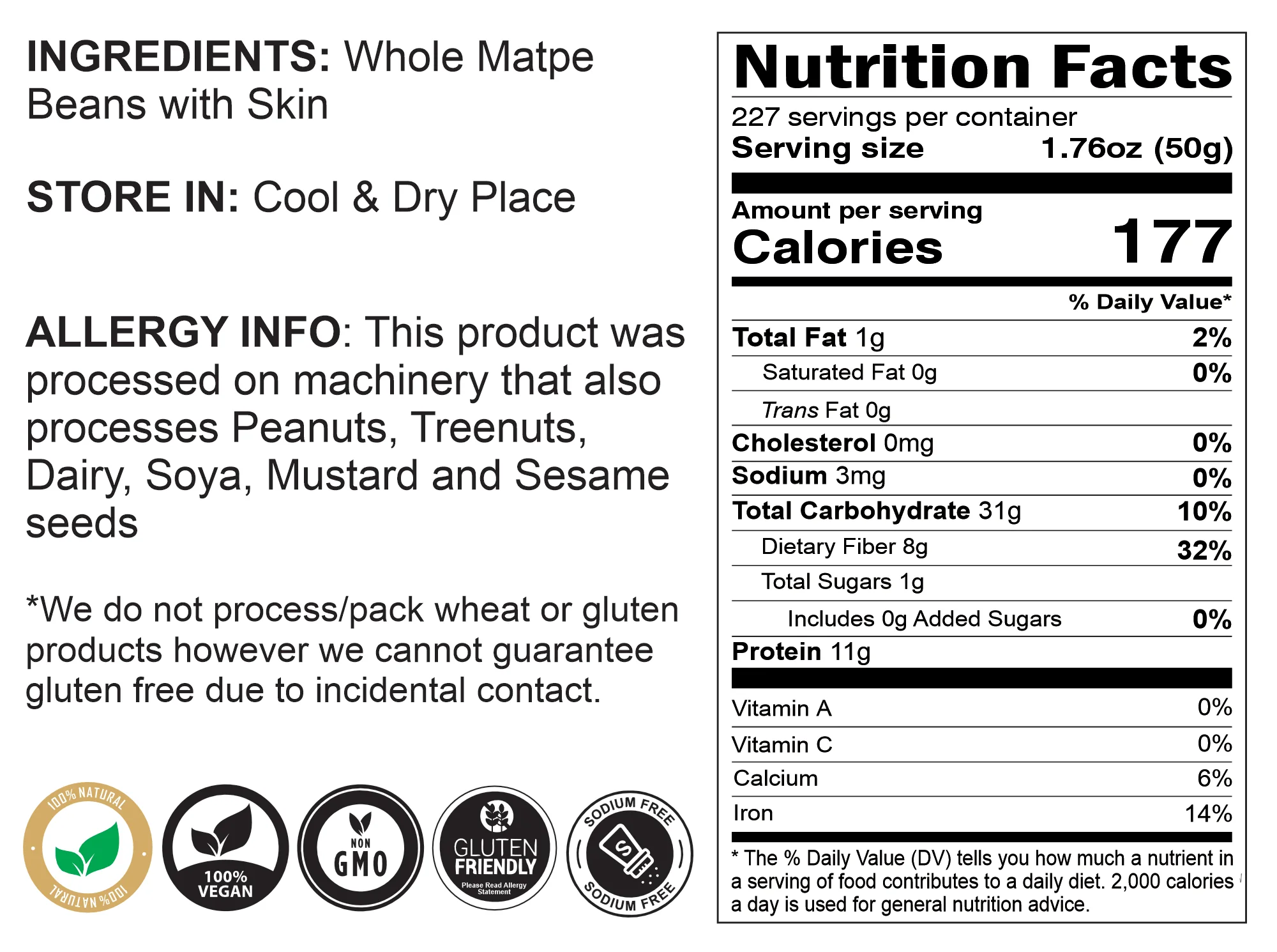 Rani Urid/Urad Whole Black (Matpe Beans with Skin) Indian Lentils 400oz (25lbs) 11.36kg Bulk Box ~ All Natural | Gluten Friendly | NON-GMO | Vegan | Indian Origin - Image 8