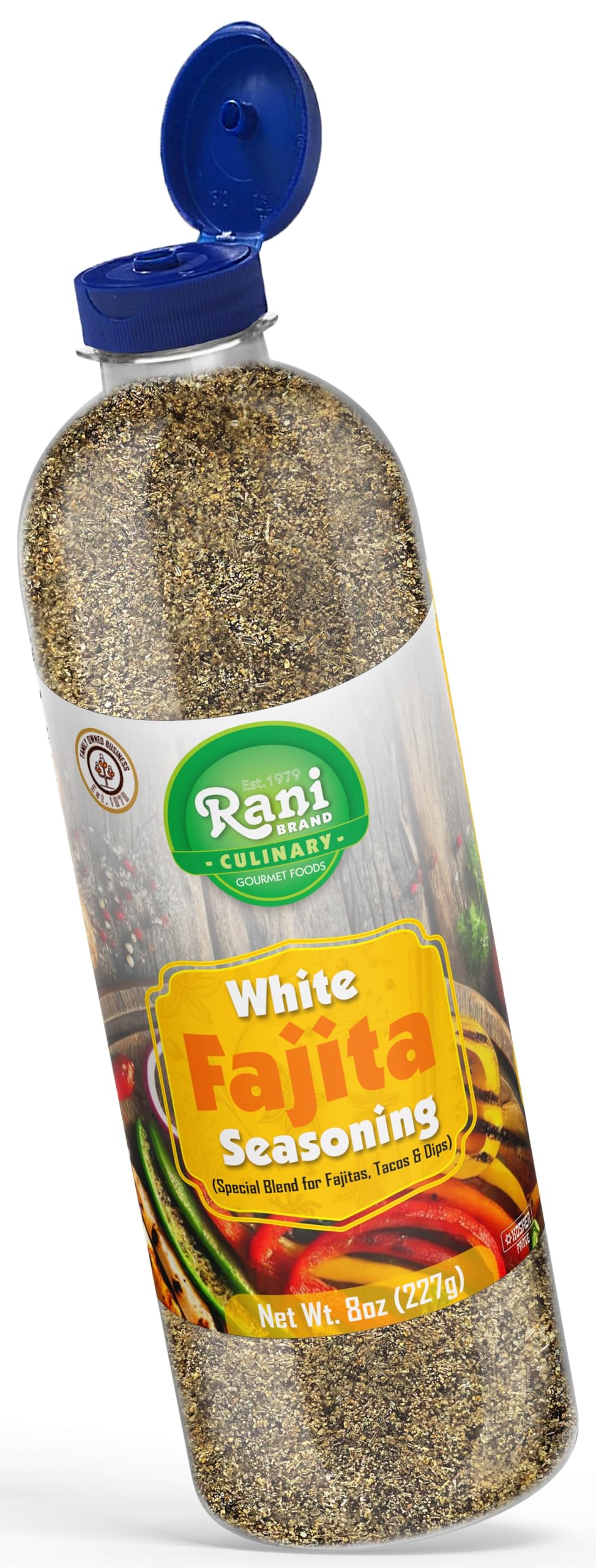 Rani White Fajita Seasoning (Special Blend for Fajitas, Tacos & Dips) 8oz (227g) PET Jar ~ All Natural | Gluten Friendly | NON-GMO | Kosher | Vegan | Product of USA - Image 10